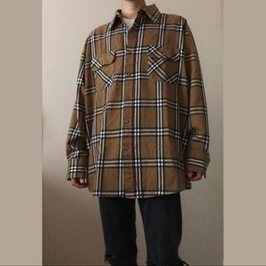 BURBERRY DUPE FLANNEL